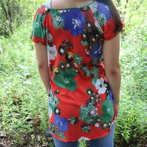 JAPANESE FLORAL SHIRT - Picture 2 of 3
